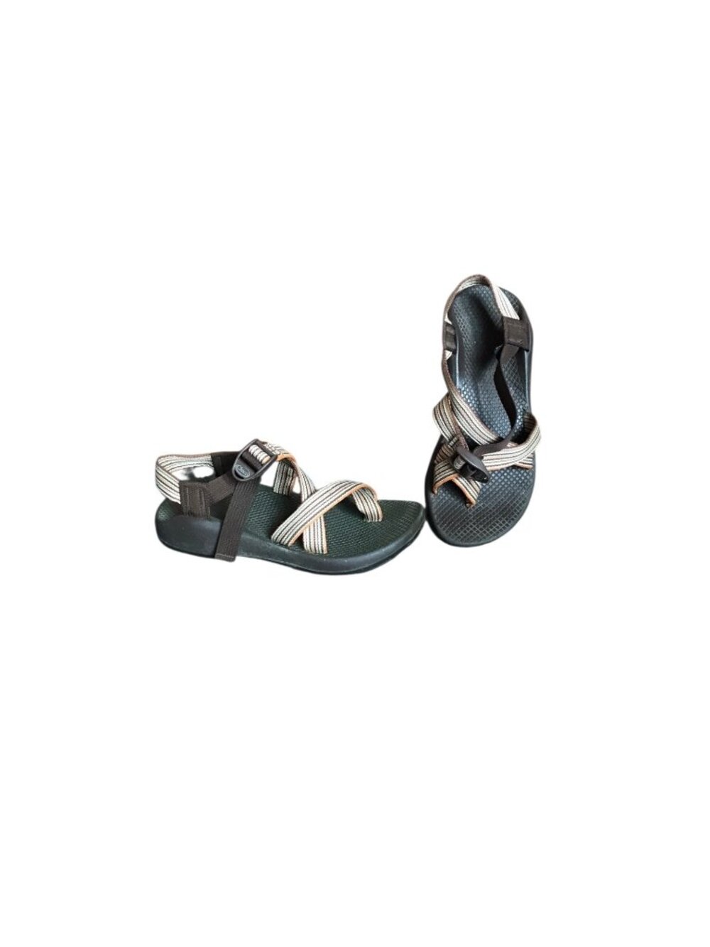 Chaco Brown and Orange Sandals